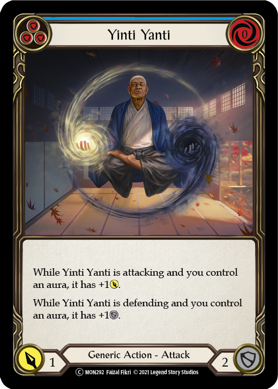 Yinti Yanti (Blue) [U-MON292-RF] (Monarch Unlimited)  Unlimited Rainbow Foil